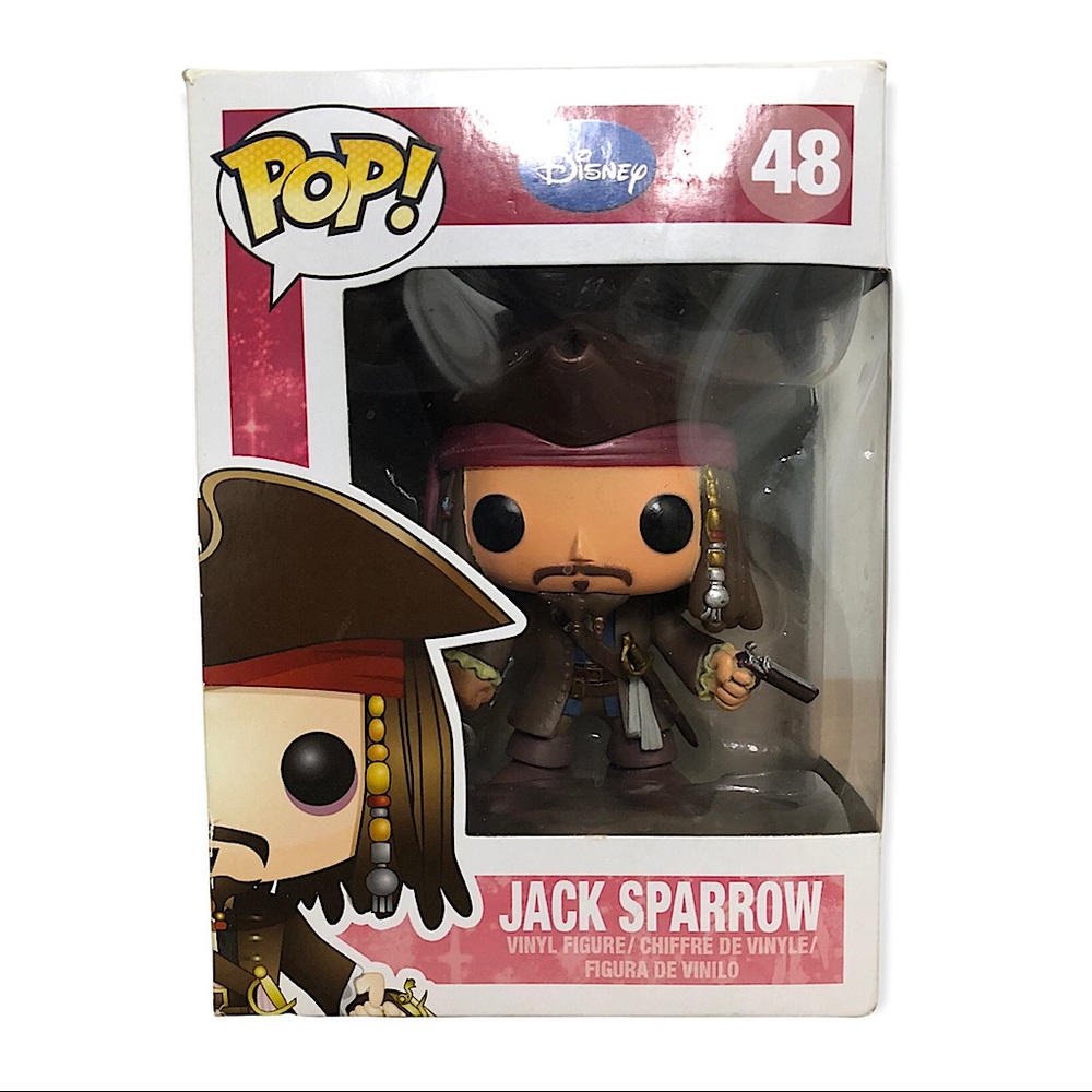 Funko Pop Pirate’s of the Caribbean Jack Sparrow Vinyl Figure 48